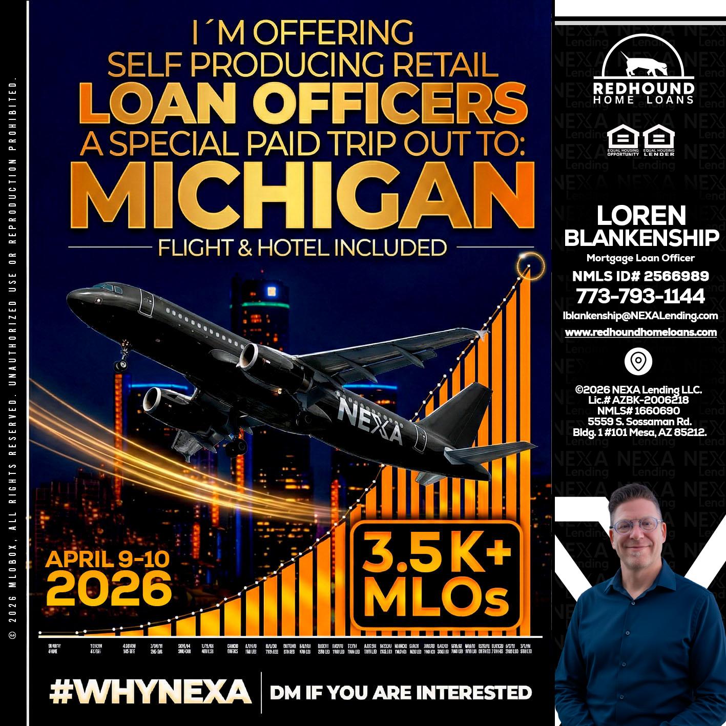 3.5K - Loren Blankenship -Mortgage Loan Officer