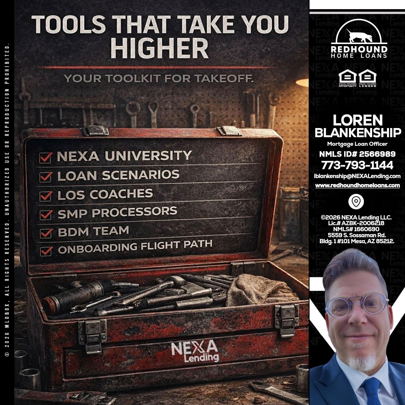 TOOLS THAT - Loren Blankenship -Mortgage Loan Officer