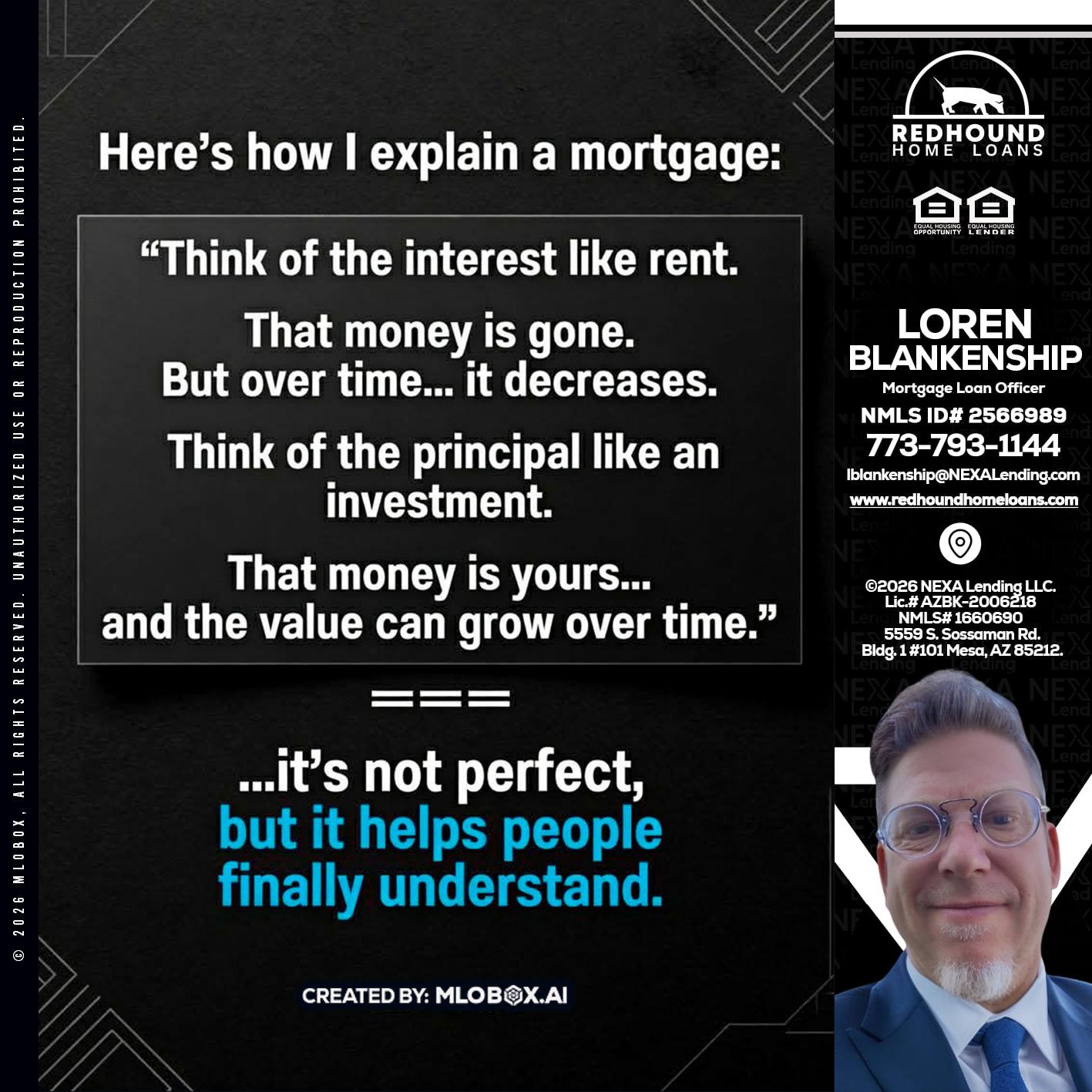 HERES NOW - Loren Blankenship -Mortgage Loan Officer