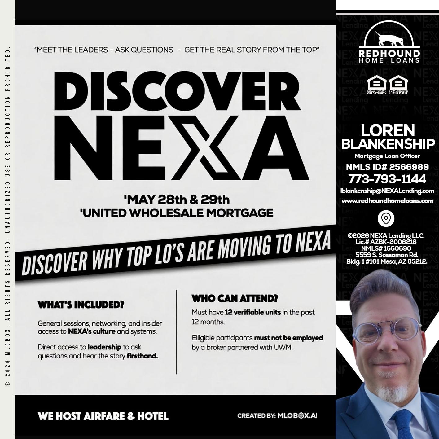 DISCOVER NEXA - Loren Blankenship -Mortgage Loan Officer