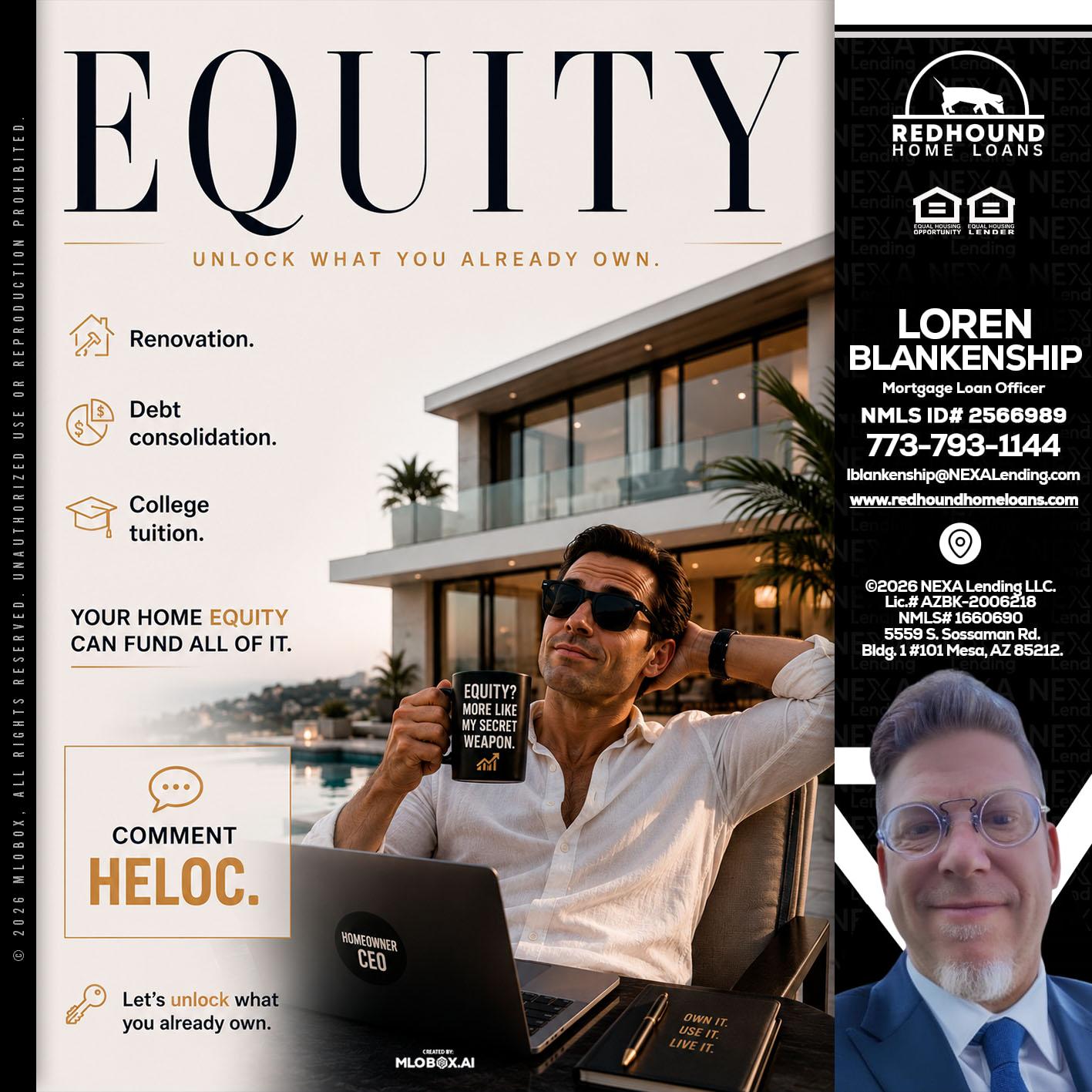 EQUITY - Loren Blankenship -Mortgage Loan Officer