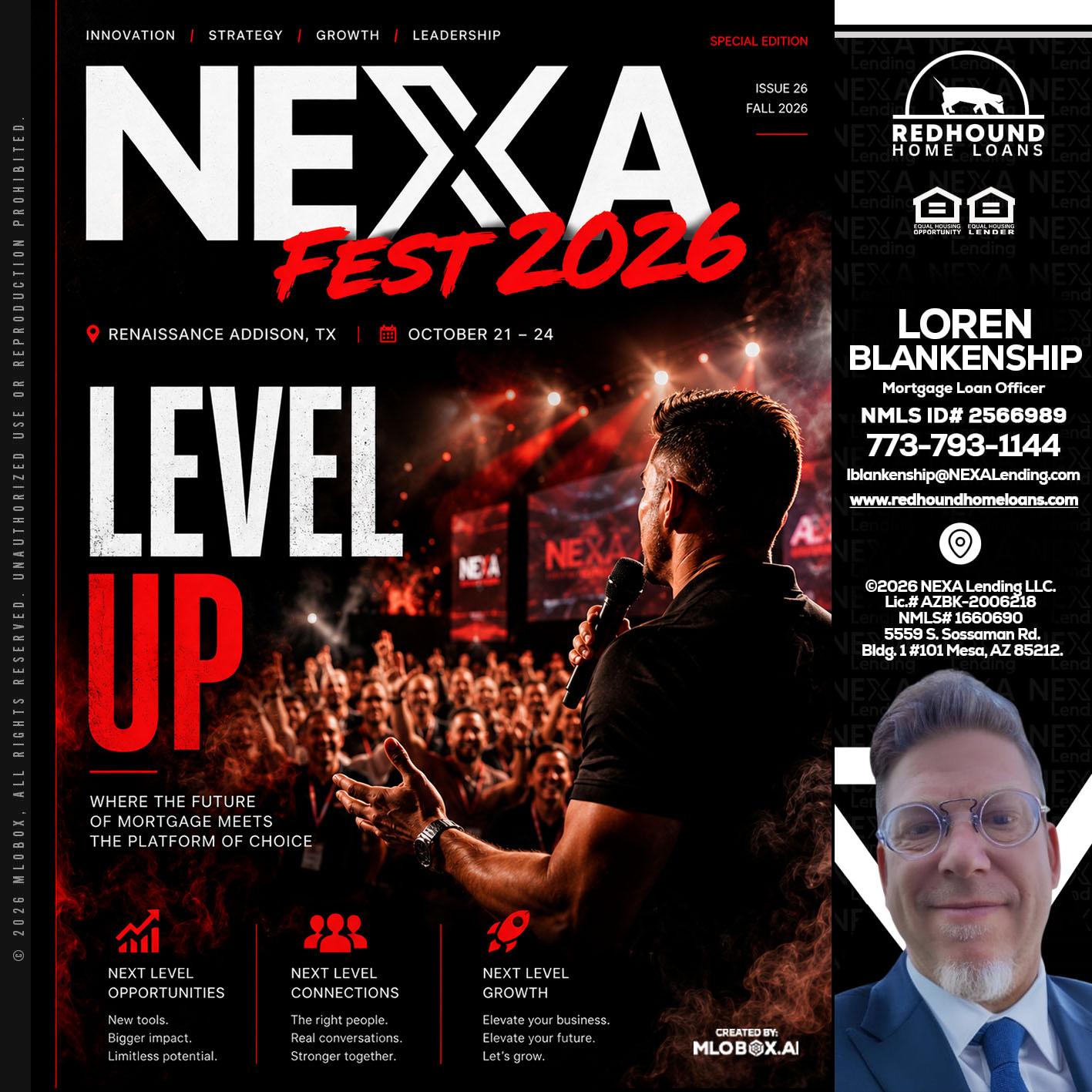NEXA FEST 2026 - Loren Blankenship -Mortgage Loan Officer