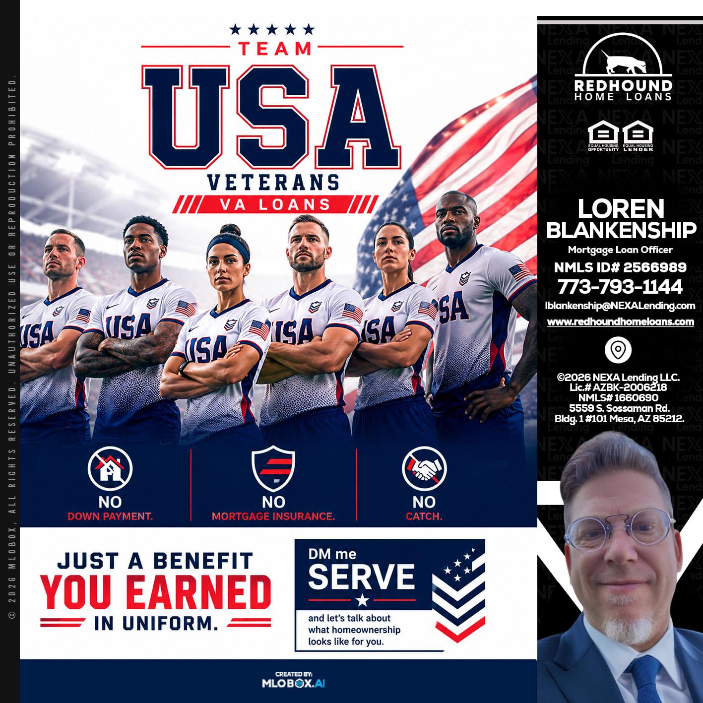 USA TEAM - Loren Blankenship -Mortgage Loan Officer
