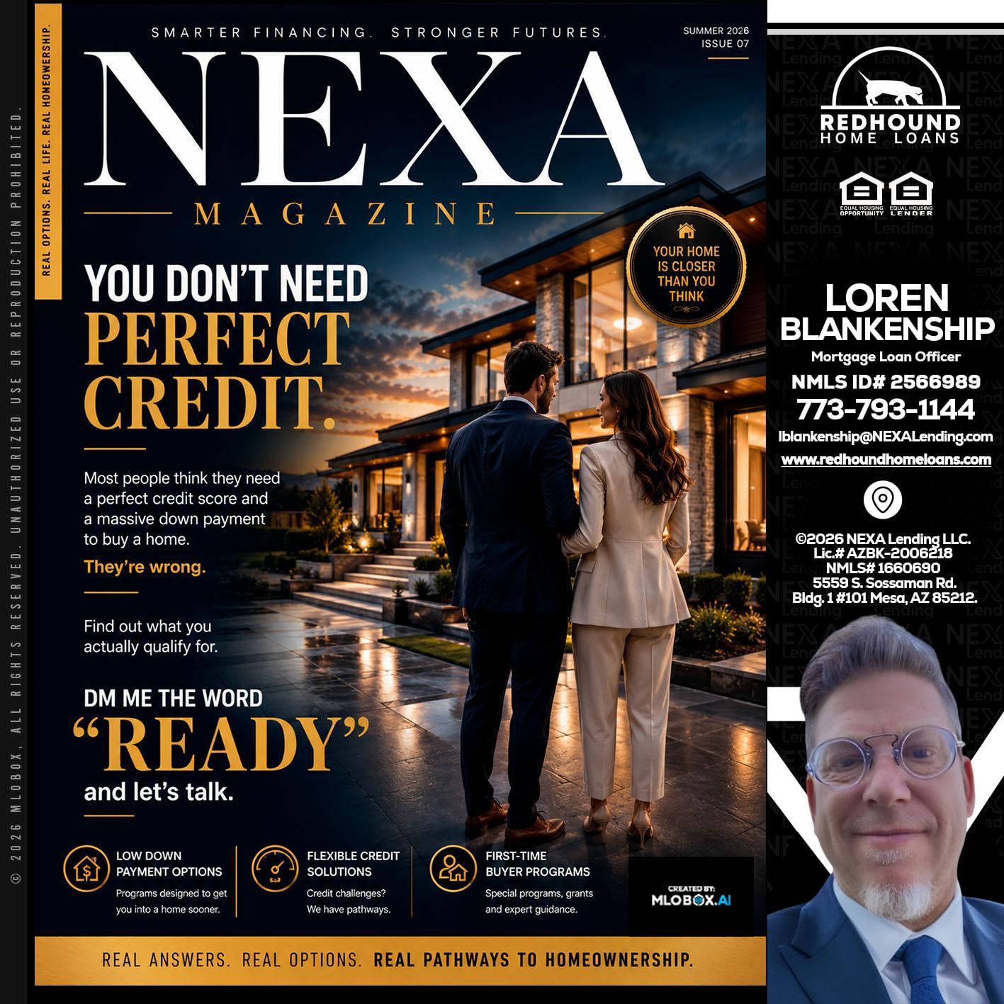 NEXA MAGAZINE - Loren Blankenship -Mortgage Loan Officer