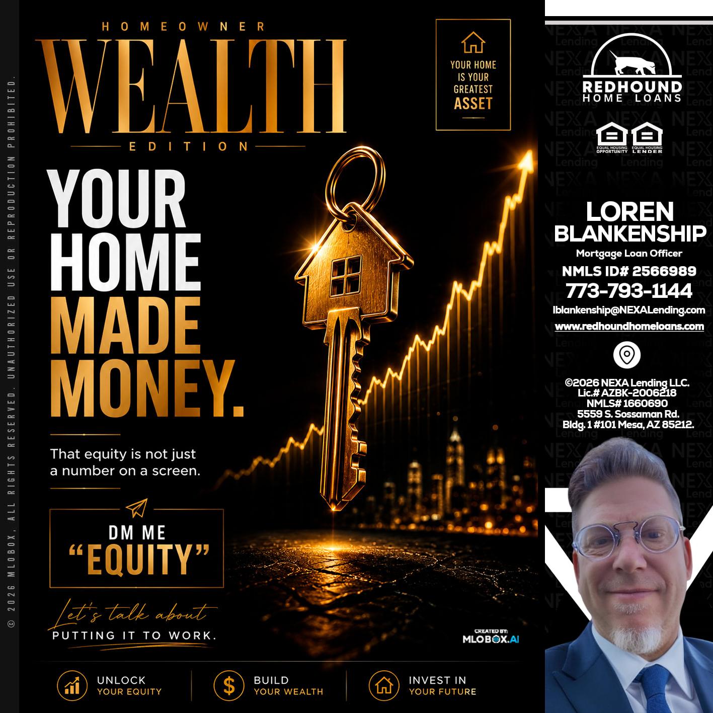 YOUR HOME MADE - Loren Blankenship -Mortgage Loan Officer