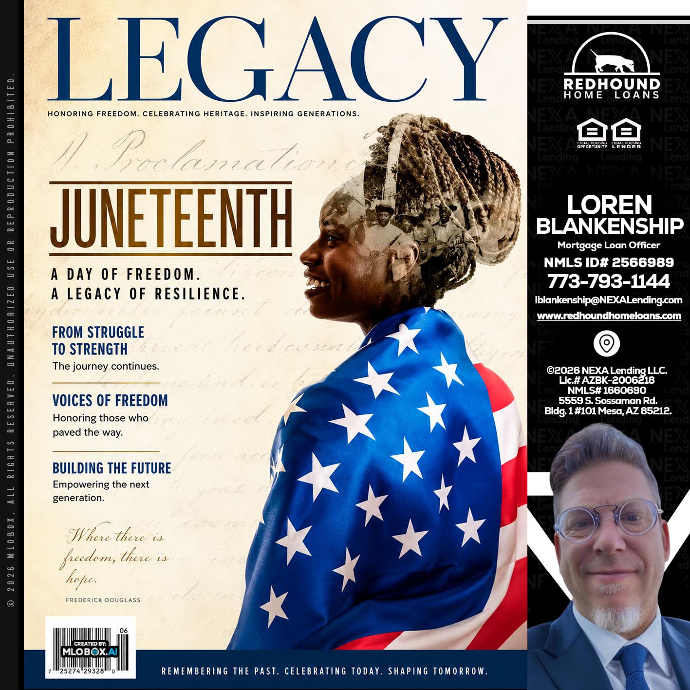 LEGACY - Loren Blankenship -Mortgage Loan Officer