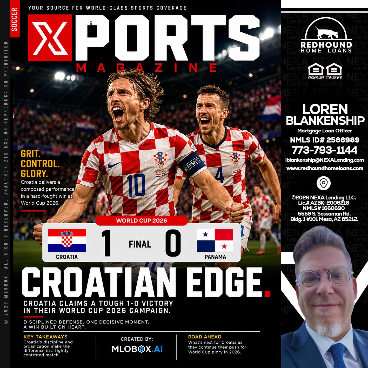 CROATIA 1-0 PANAMA - Loren Blankenship -Mortgage Loan Officer