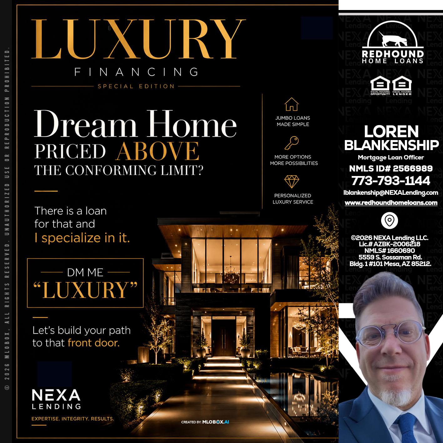 LUXURY - Loren Blankenship -Mortgage Loan Officer