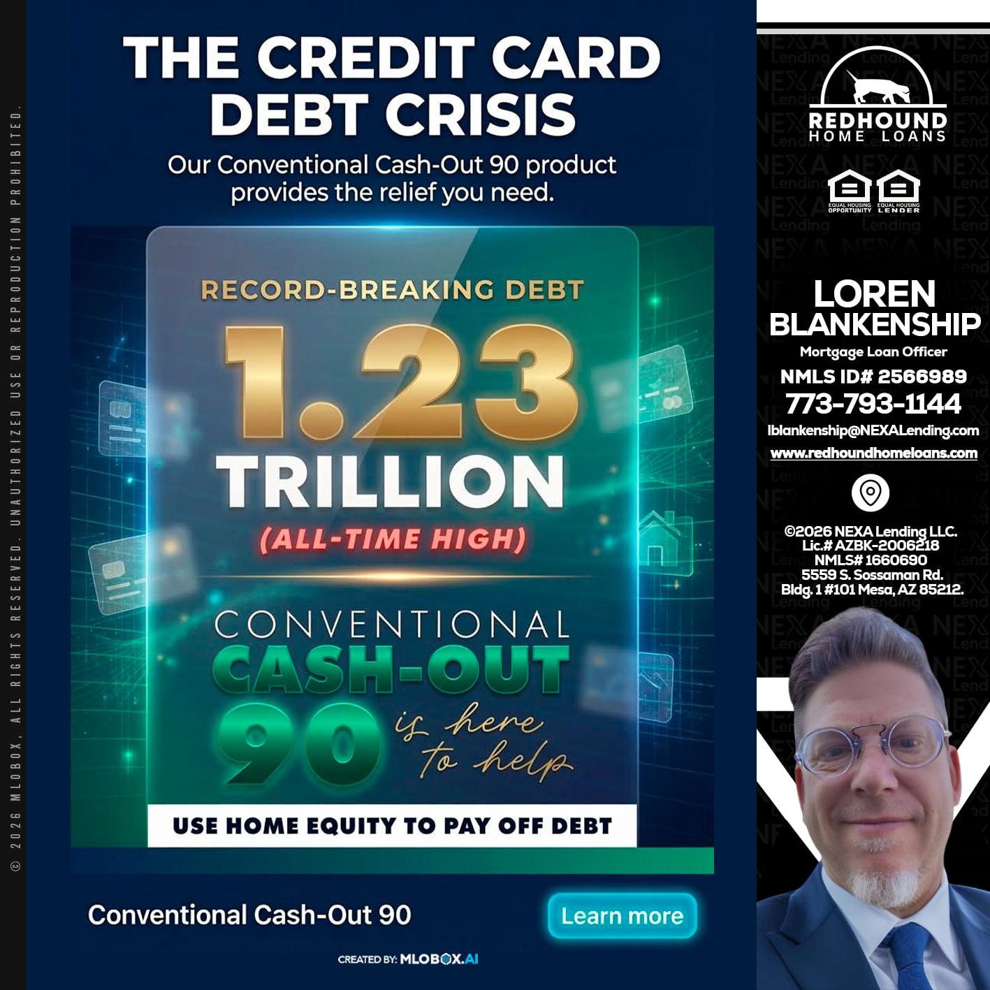 THE CREDIT CARD - Loren Blankenship -Mortgage Loan Officer