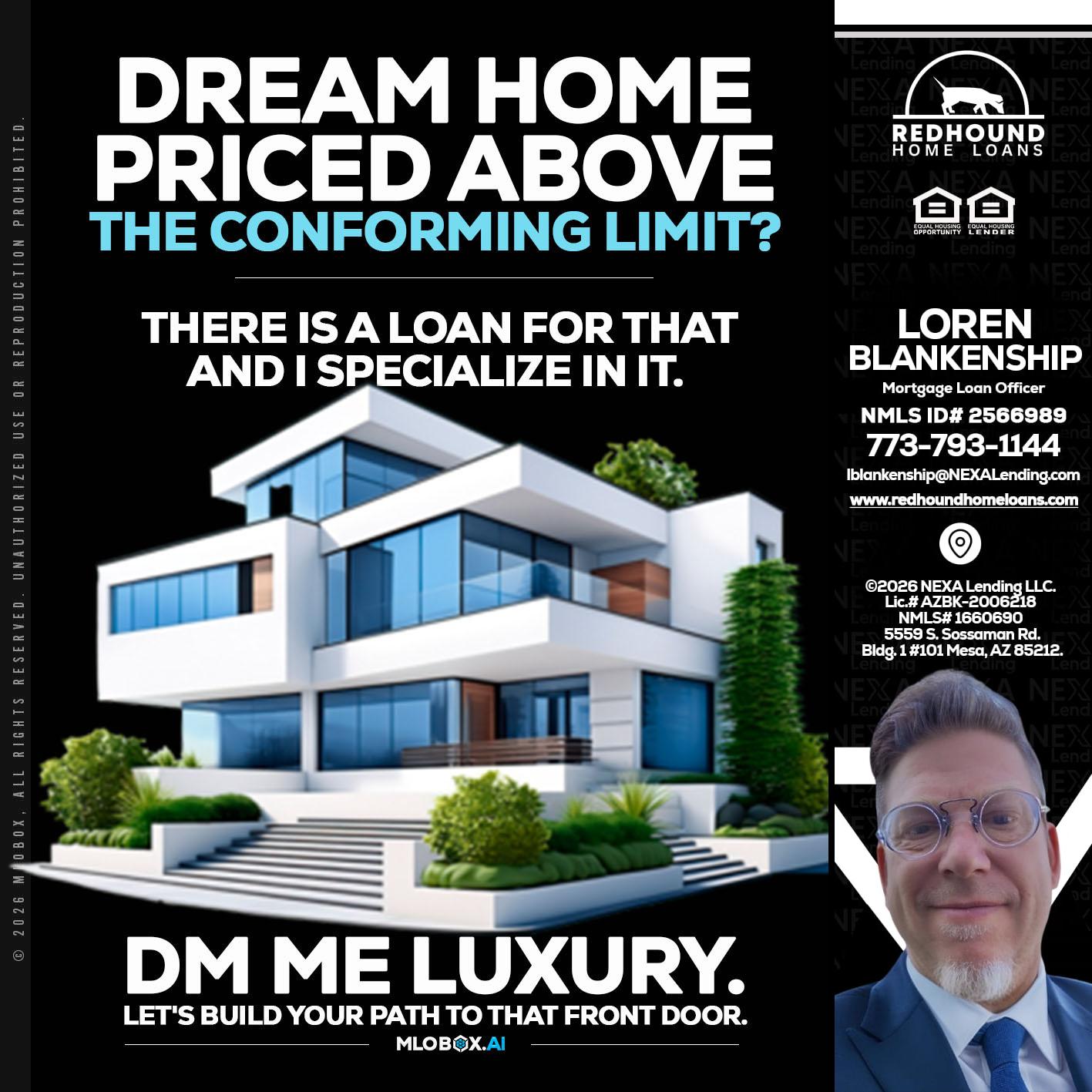 DREAM HOME - Loren Blankenship -Mortgage Loan Officer