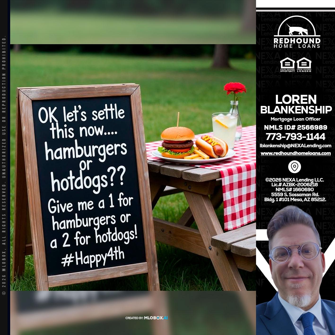 let settle this - Loren Blankenship -Mortgage Loan Officer