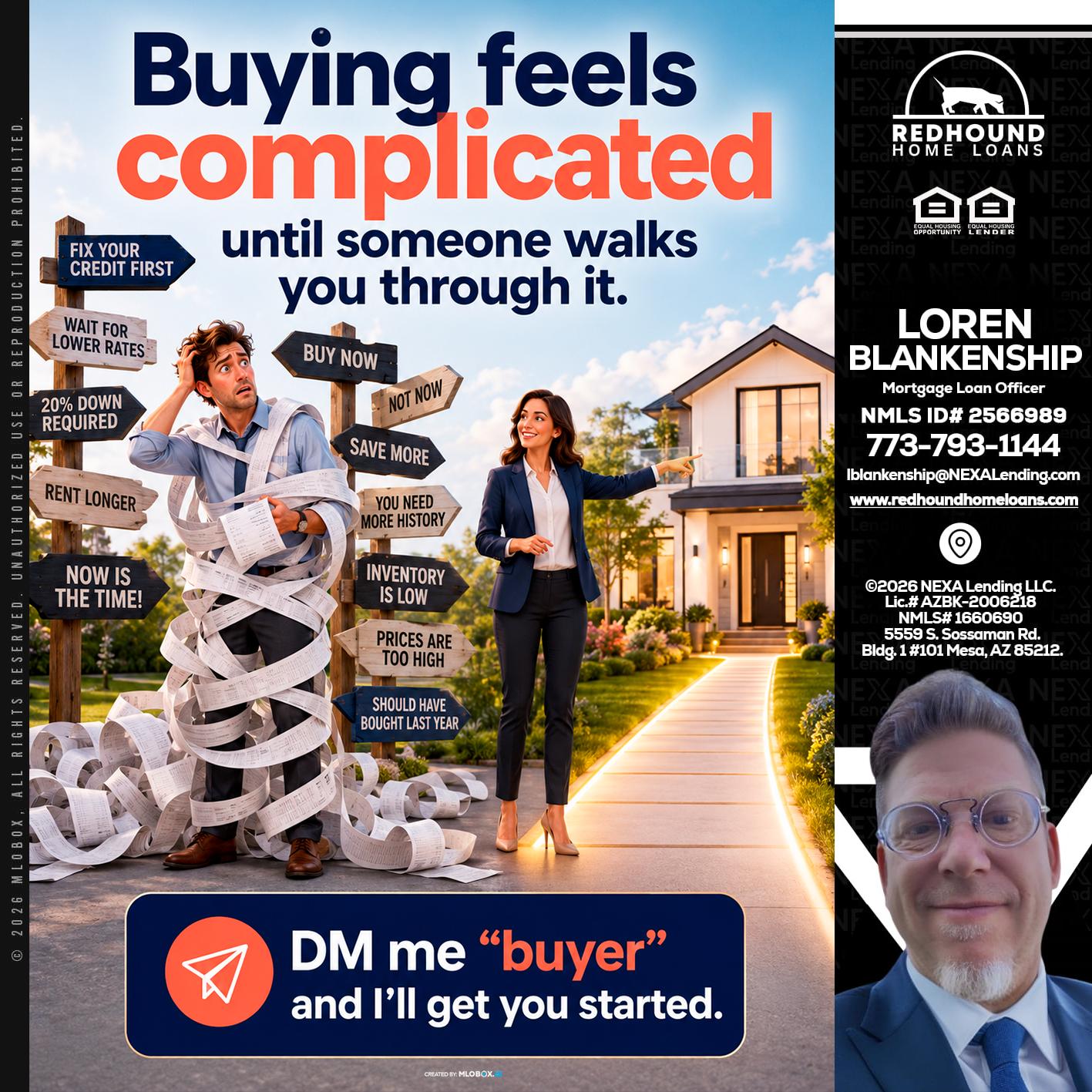 buying feels - Loren Blankenship -Mortgage Loan Officer