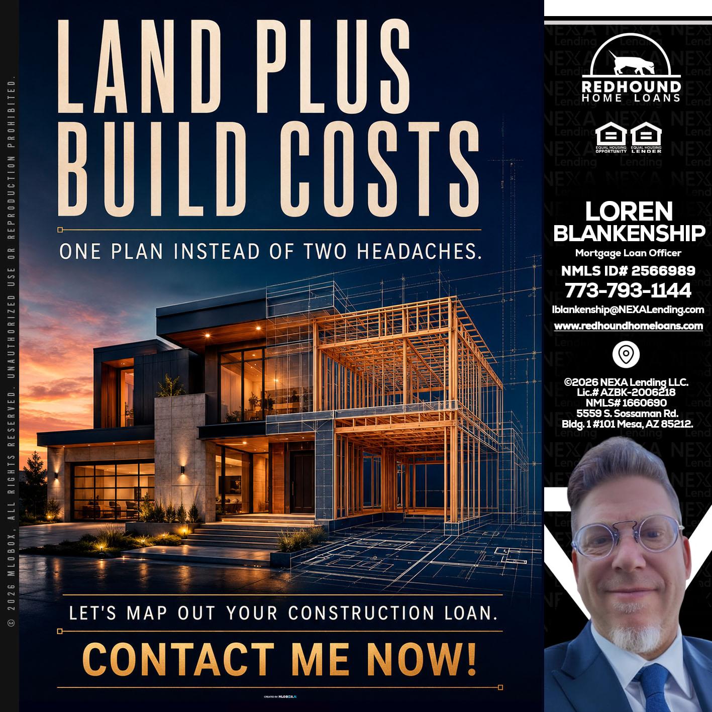 LAND PLUS - Loren Blankenship -Mortgage Loan Officer