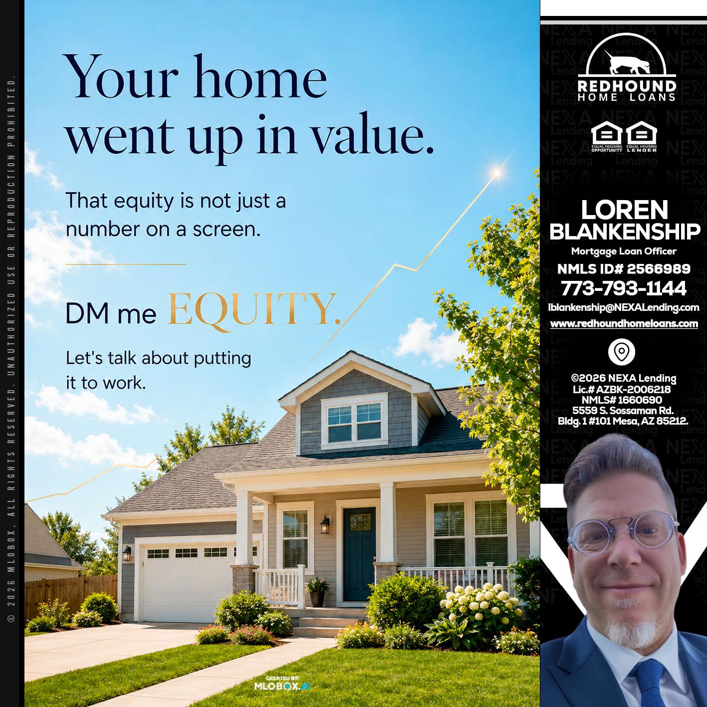 YOUR HOME - Loren Blankenship -Mortgage Loan Officer