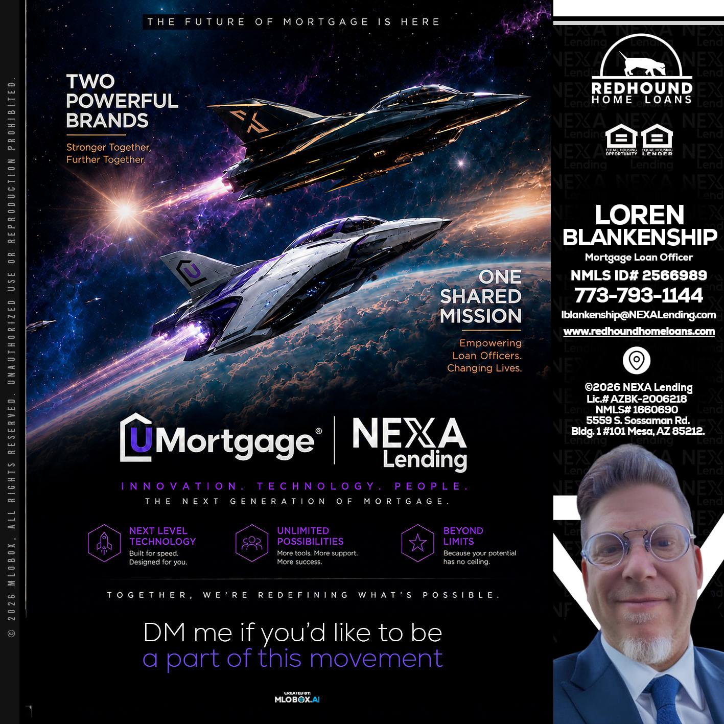 U Mortgage + NEXA lending - Loren Blankenship -Mortgage Loan Officer