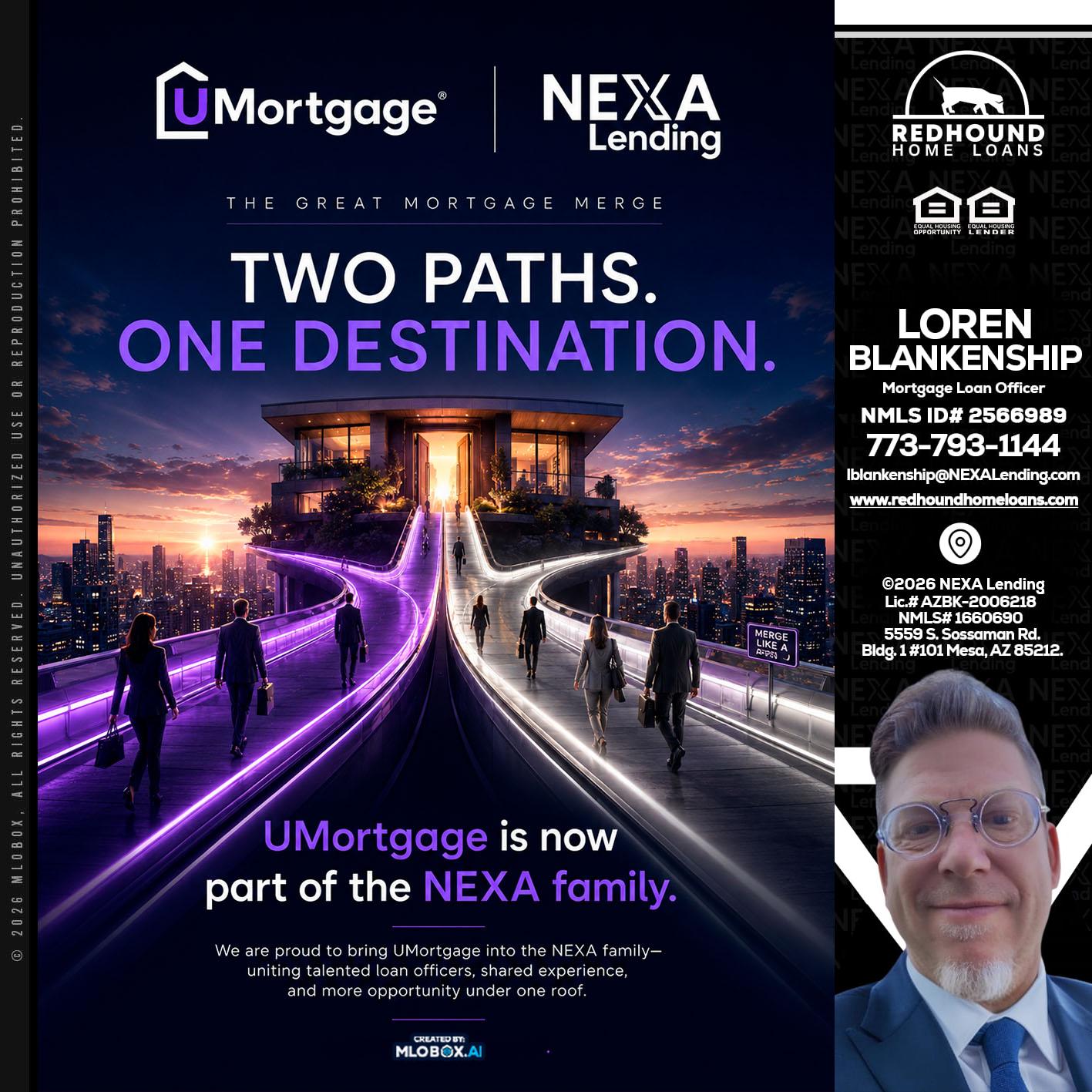two path - Loren Blankenship -Mortgage Loan Officer