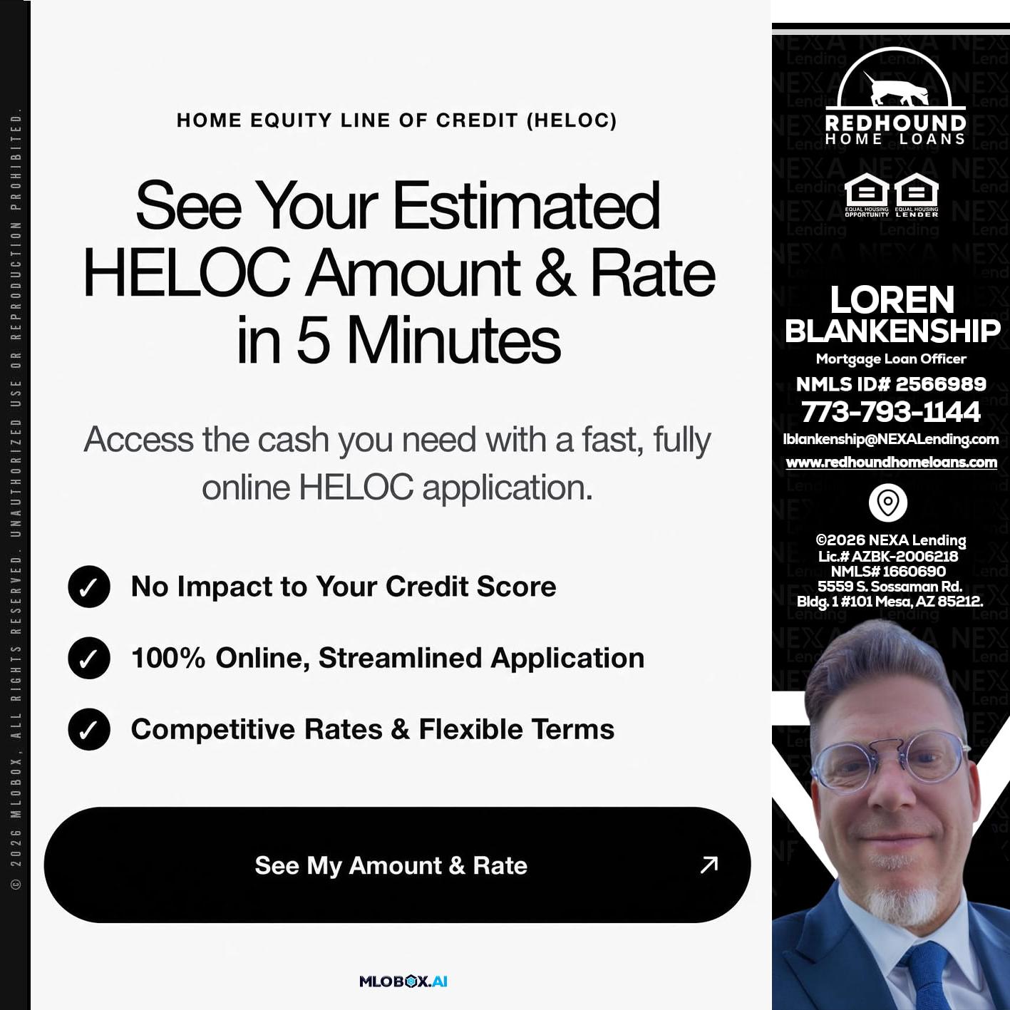 HELOC - Loren Blankenship -Mortgage Loan Officer