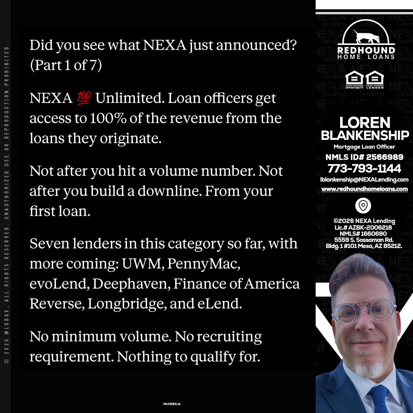 DID YOU KNOW - Loren Blankenship -Mortgage Loan Officer