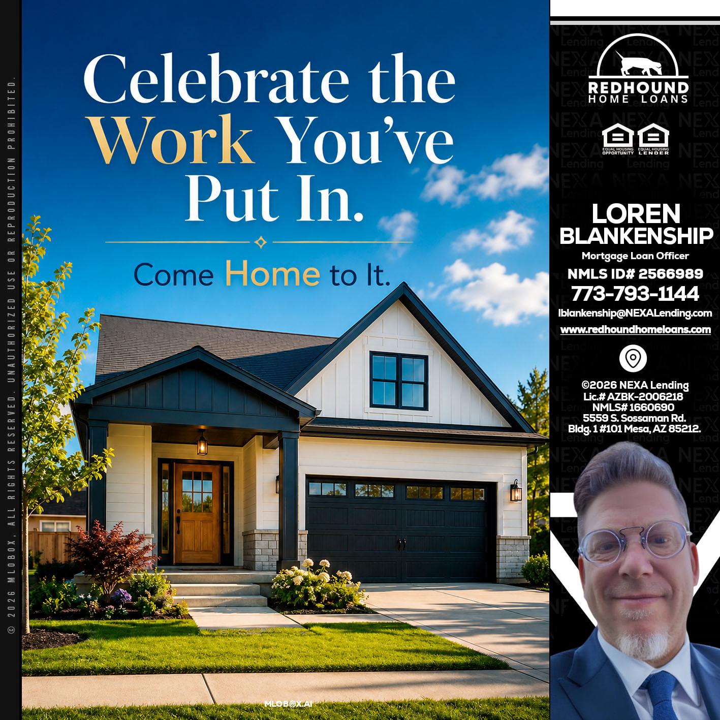 celebrate Labor Day - Loren Blankenship -Mortgage Loan Officer