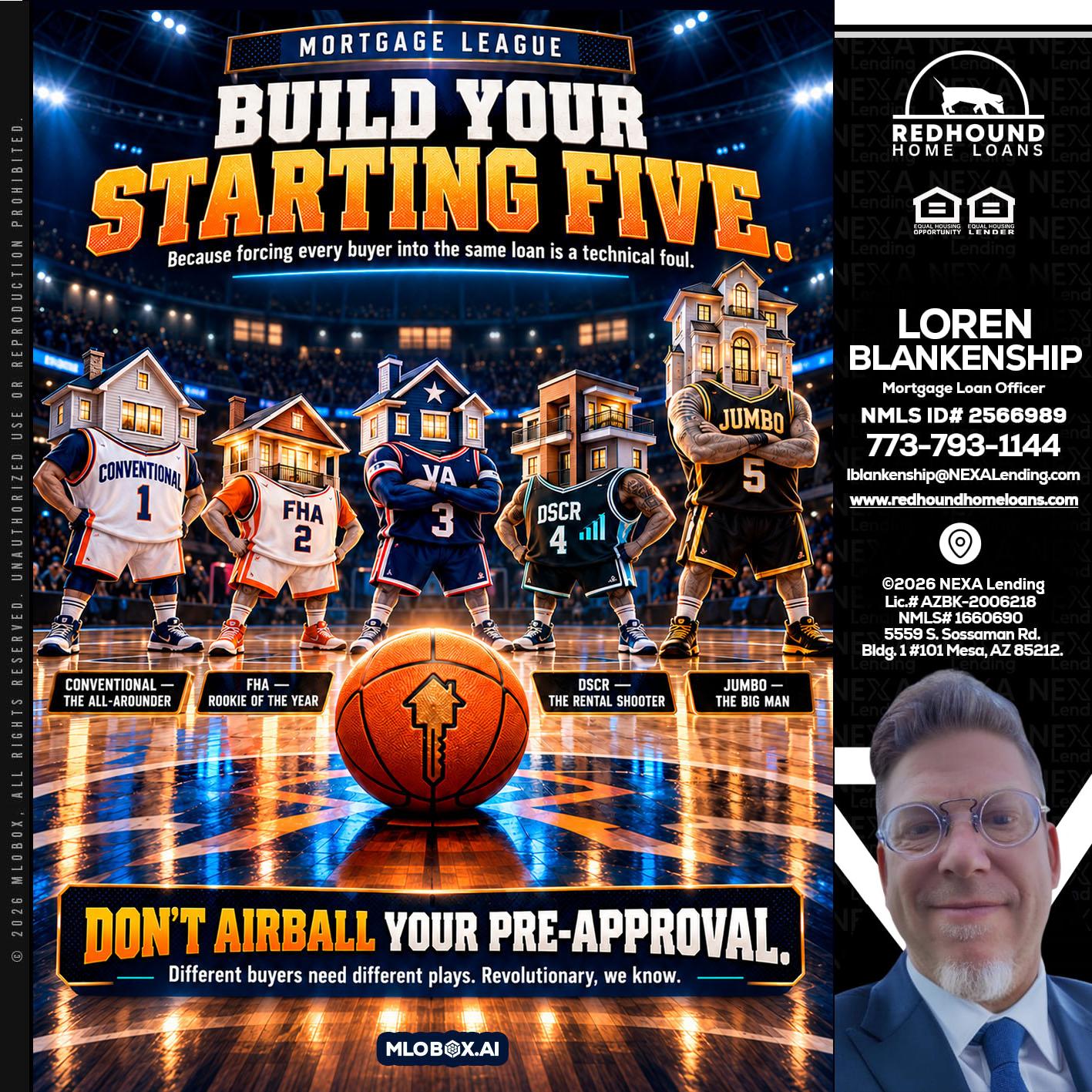 BUILD YOUR - Loren Blankenship -Mortgage Loan Officer