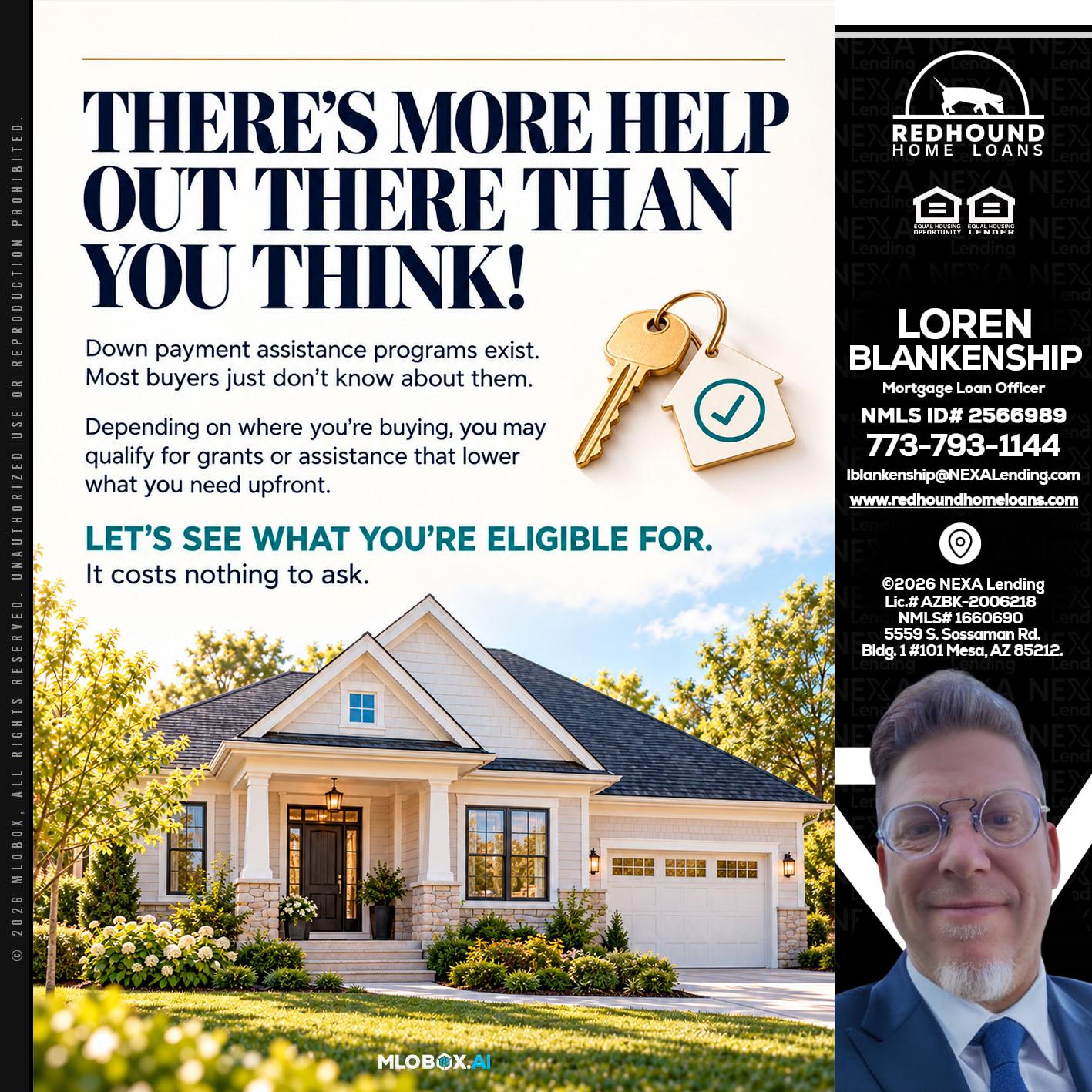 THERES MORE - Loren Blankenship -Mortgage Loan Officer